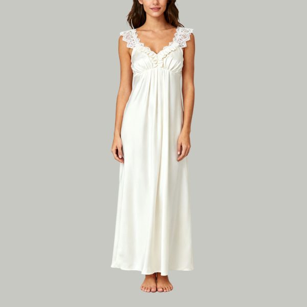 womens-white-silk-nightgown-v-neck-lace-trim-elegant-sleepwear