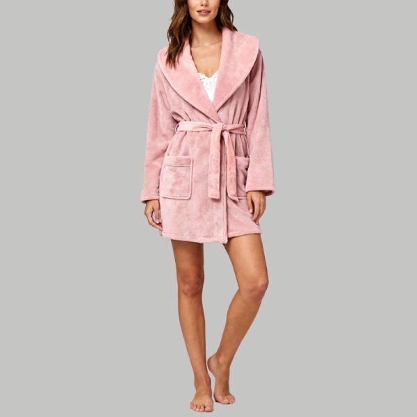 womens-pink-plush-robe-soft-kimono-with-belt-and-pockets-for-cozy-comfort