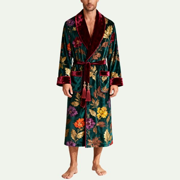 lightweight-soft-mens-long-length-dressing-gown-top-choice-for-home